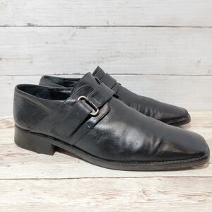 Jil Sander buckle Derby loafers